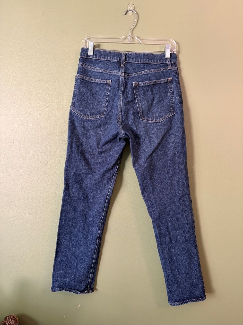 GAP Cheeky Straight High Rise Button Fly Jeans Sz 28 6R - Picture 5 of 7